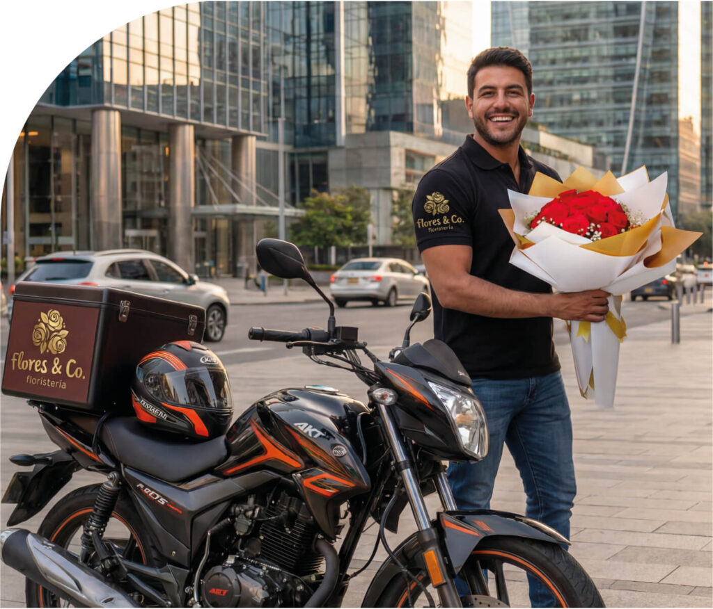 domiciliario flores a domicilio bogota