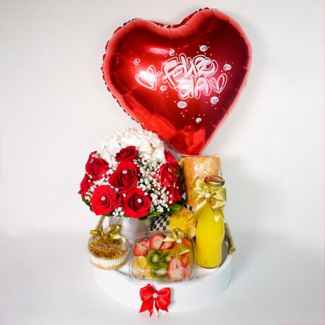 desayuno sorpresa base redonda