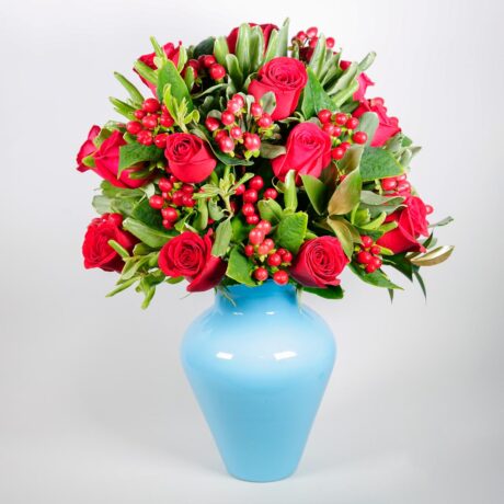 Florero Suspiro Azul