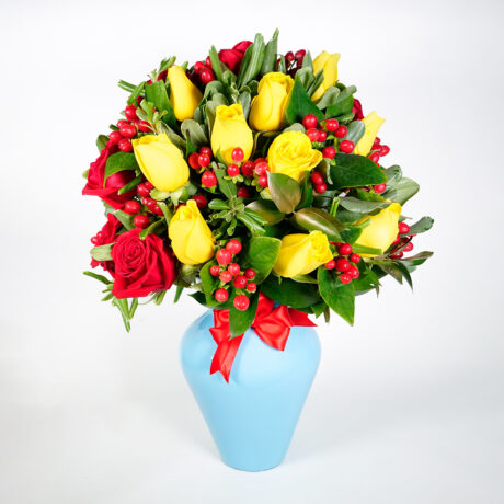 Florero Bicolor Empírico