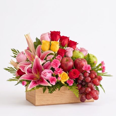 rosas-lirios
